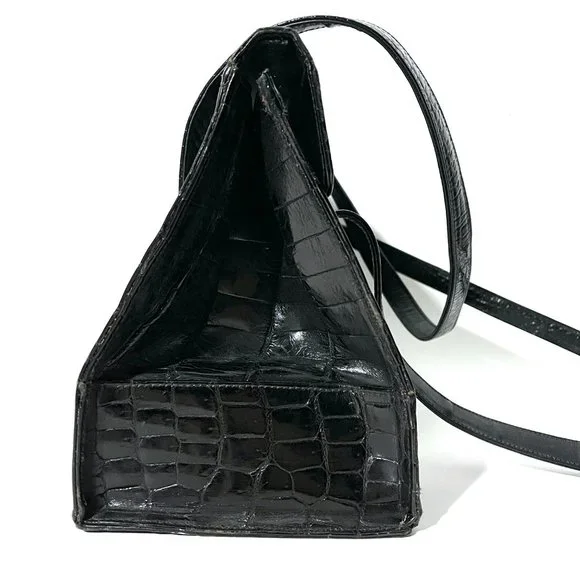 Saks Fifth Avenue Vintage 1960s Alligator Purse Made in France Bags